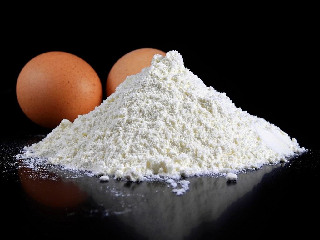 Proteinpulver og egg